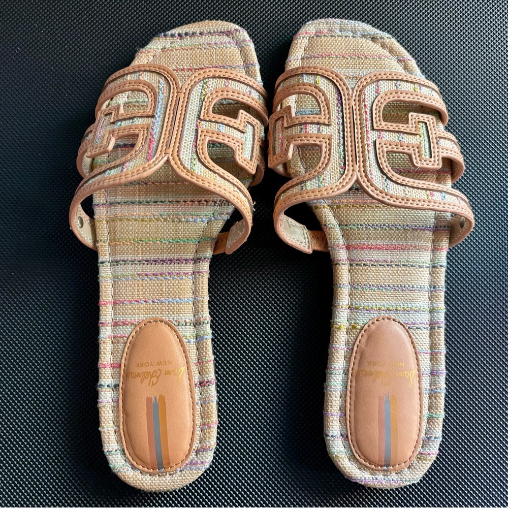 Sam Edelman BAY MULTICOLOR SLIDE SANDAL